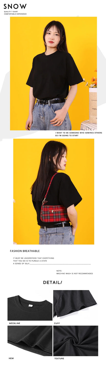 New York 199X Personality Letter T Shirt Womens Fashion Brand Short Sleeve Casual Comfortable Tee Shirtsport Summer T-Shirts