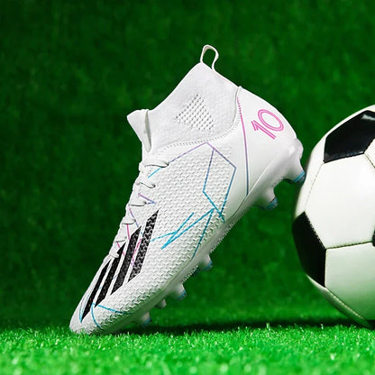 New Professional Football Boots Match Sport Sneakers Unisex Soccer Shoes Outdoor Non-slip Drop Shipping Training Sport Futsal