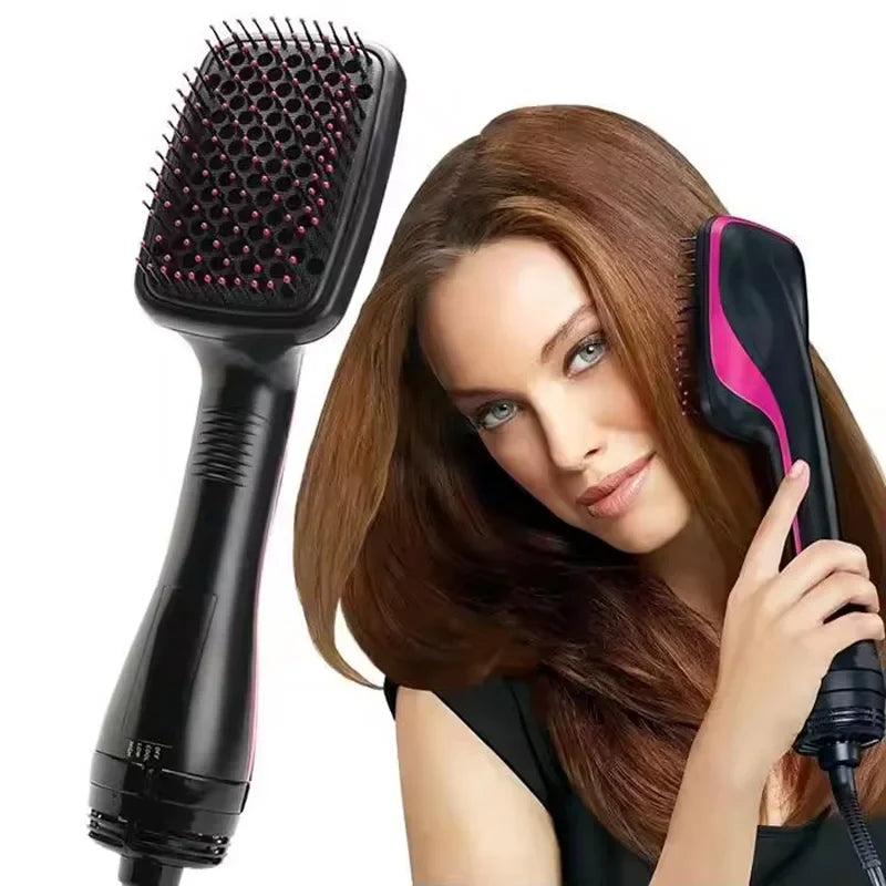 3-in-1 hot air brush, one-step hair dryer, curling brush, straightener, comb, multi-functional hair dryer wonder