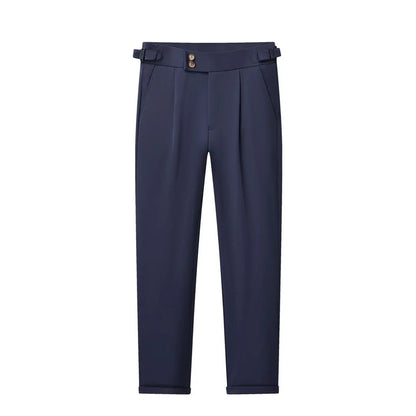 Quality New Fashion Mens Casual Pants Quick Dry Formal Dress Pants Stretch Men Regular Fit Suit Pants Work Trousers