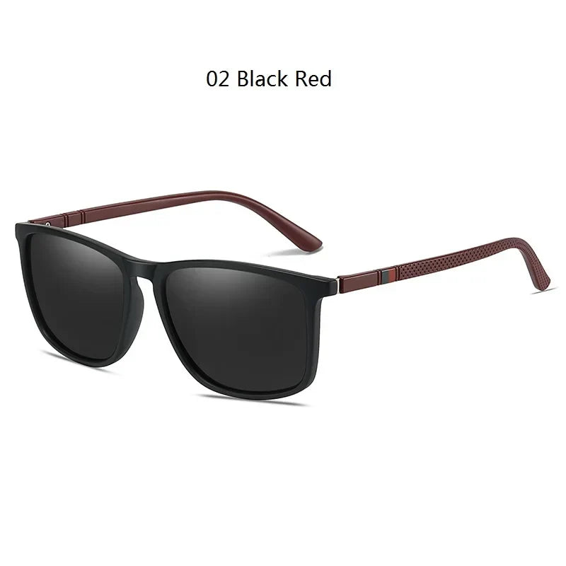 Luxury Square Vintage Polarized Sunglasses For Men Women Fashion Travel Driving  Sun Glasses Male TR90 Eyewear UV400