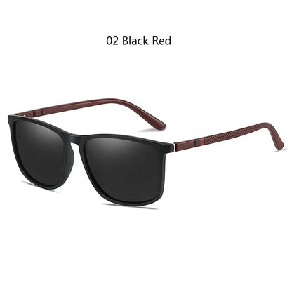 Luxury Square Vintage Polarized Sunglasses For Men Women Fashion Travel Driving  Sun Glasses Male TR90 Eyewear UV400