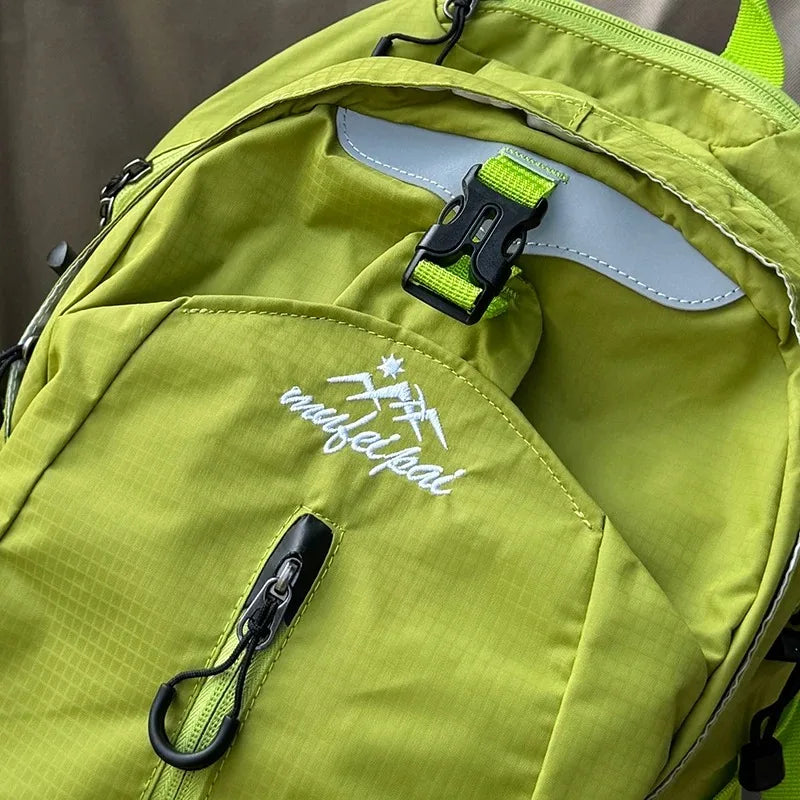 Outdoor Hiking Rucksack Backpack Mountaineering Bag for Men Women Sports Trekking Backpack Light Travel Camping