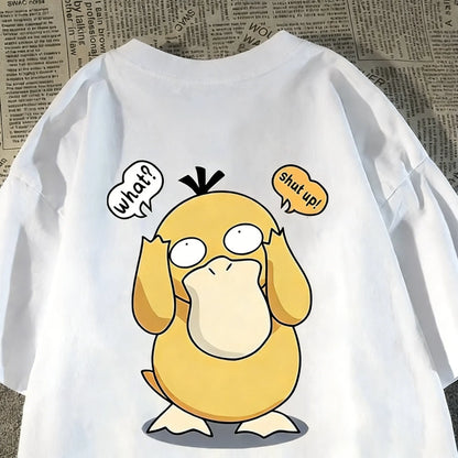 Anime T Shirt Man Women Cotton Short Sleeve Tee Streetwear Clothes Oversized Casual Top Summer Fashion Unisex
