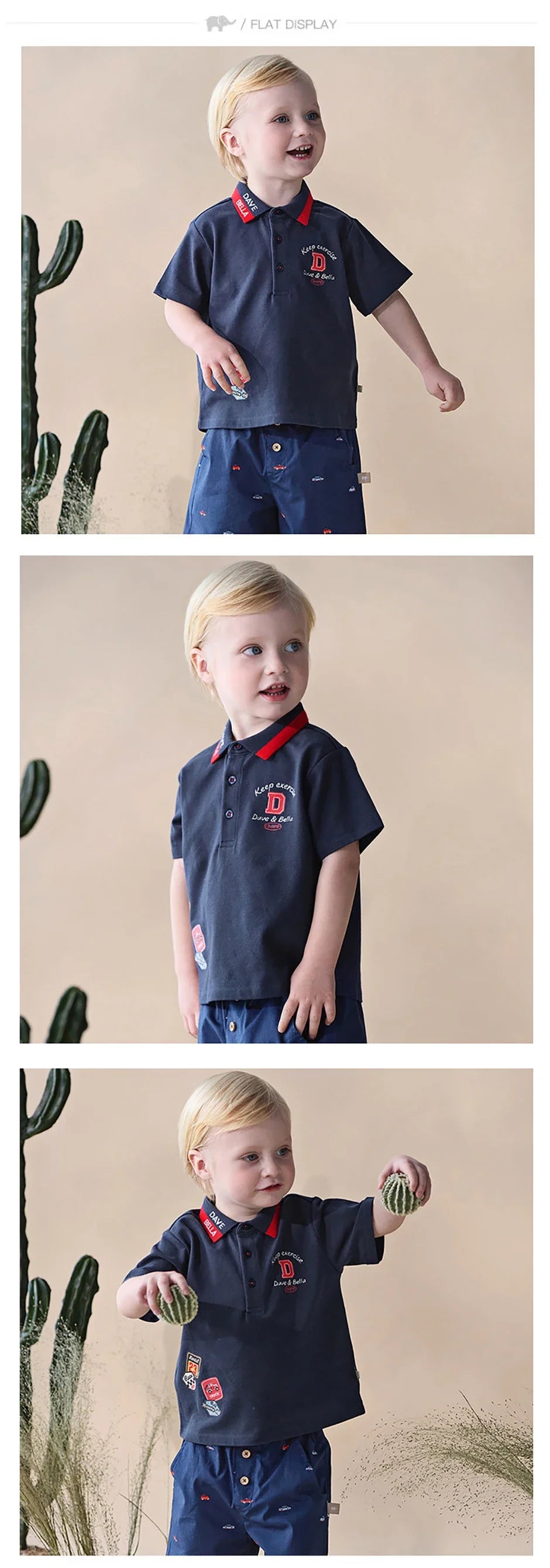 Boys Polo T-shirts Kids Summer Printed Tees Children Short Sleeve Cotton Tops Casual Outdoor Clothes DB2261587