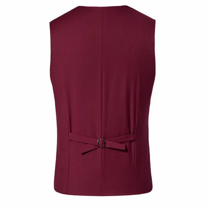 Suit Men's (Blazer+ Vest + Trousers) Fashionable Business Solid-color Wedding British-style Workwear, Casual Performance Suit