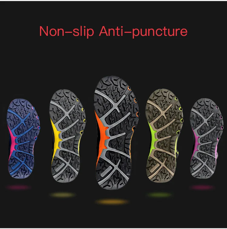Hiking Shoes for Men Outdoor Man Sneakers Breathable Quick Drying Sports Trekking Beach Barefoot Mens Shoes