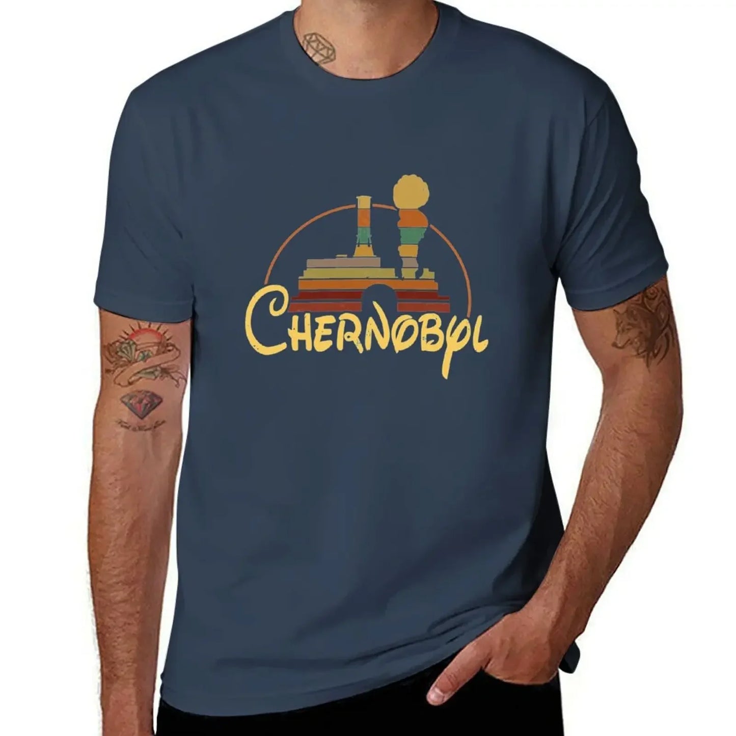 T Chernobyl Fantasy Logo RBMK Roentgen Not Great Not Terrible Nuclear Power Liquidator Station Roent T-Shirt