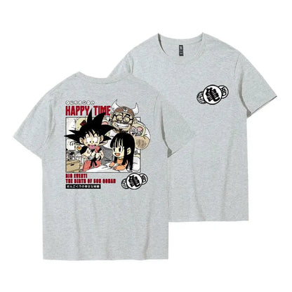 Tide Brand Joint T-shirt Wukong Frisa Animation Peripheral Clothes Ins Men's America Short-sleeved T-shirt