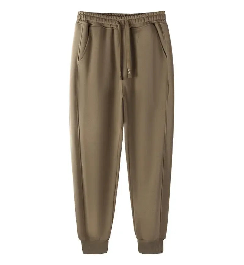 2026 Men Spring Autumn high quality Cotton Sweatpants Casual Drawstring Pockets Trousers Oversize Sweatpants Joggers For Unisex