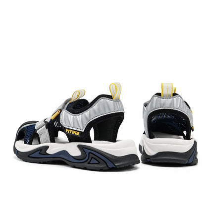 Kids Beach Sandals for Boys New Summer  Boy Shoes Closed Toe Safty Shoes Children Sandals