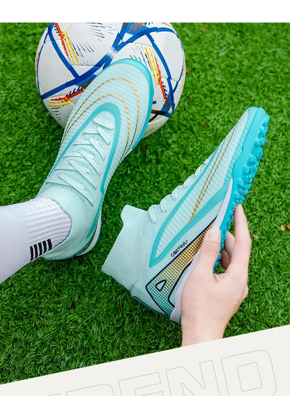New Men Soccer Shoes Cleats Football Boots Professional Women Unisex Ultralight Match Grass Futsal High-quality TF/FG Sneakers