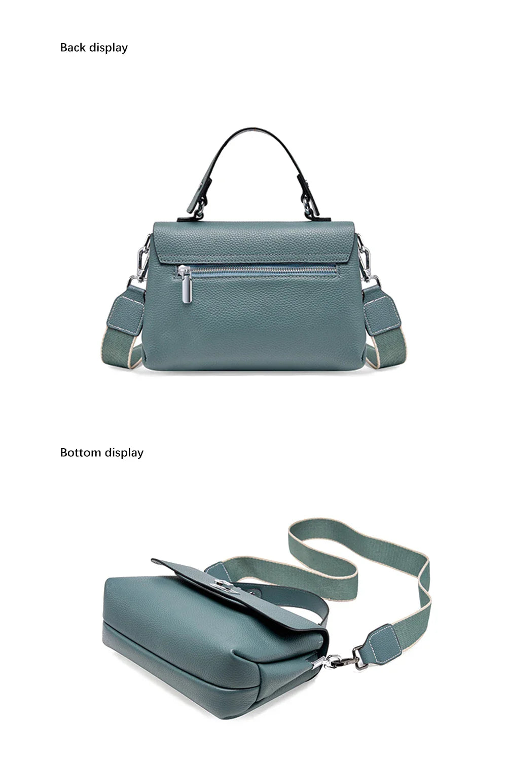 Women Genuine Leather Top-handle Bag Envelope Bags Luxury Designer Shoulder Handbag Ladies Elegant Crossbody For Ladies
