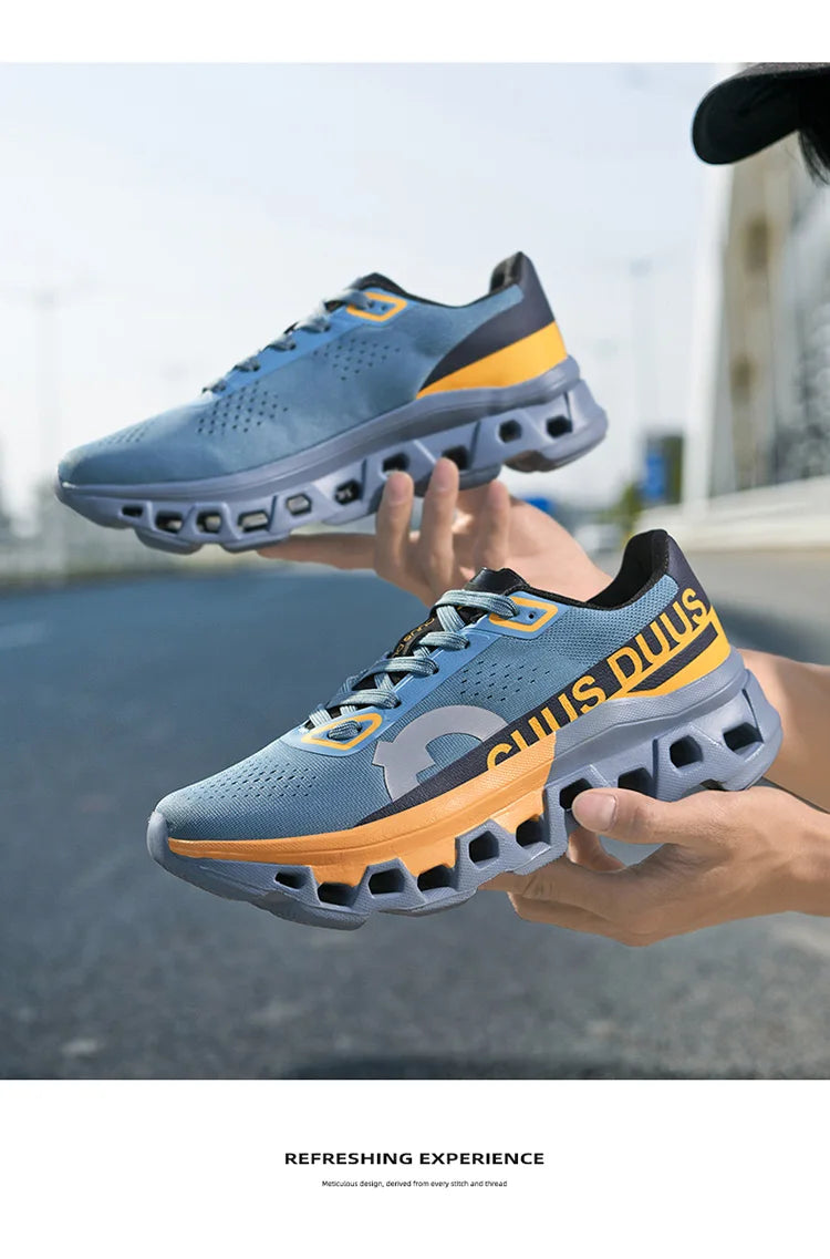 Tênis Masculino com Amortecimento para Corrida Tênis Esportivo Leve Casual Masculino Antiderrapante Tênis Esportivo para Viagens ao Ar Livre Caminhada
