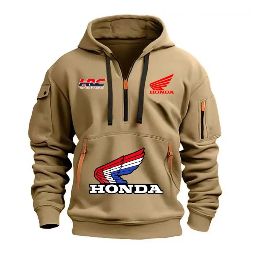 Wing Logo Men's Half-Zip Hoodie Spring/Autumn Men's Sportswear 2026 New Women's Sportswear Hoodie