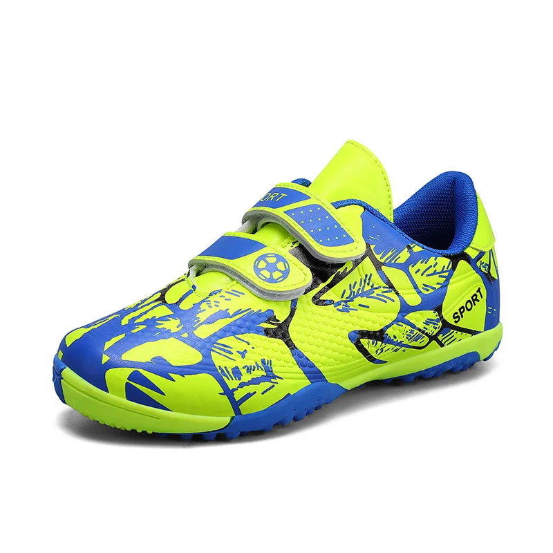 New Kids Indoor Football Boots Non Slip Professional Soccer Shoes Original Football Field Boots Children Futsal Sneaker Match