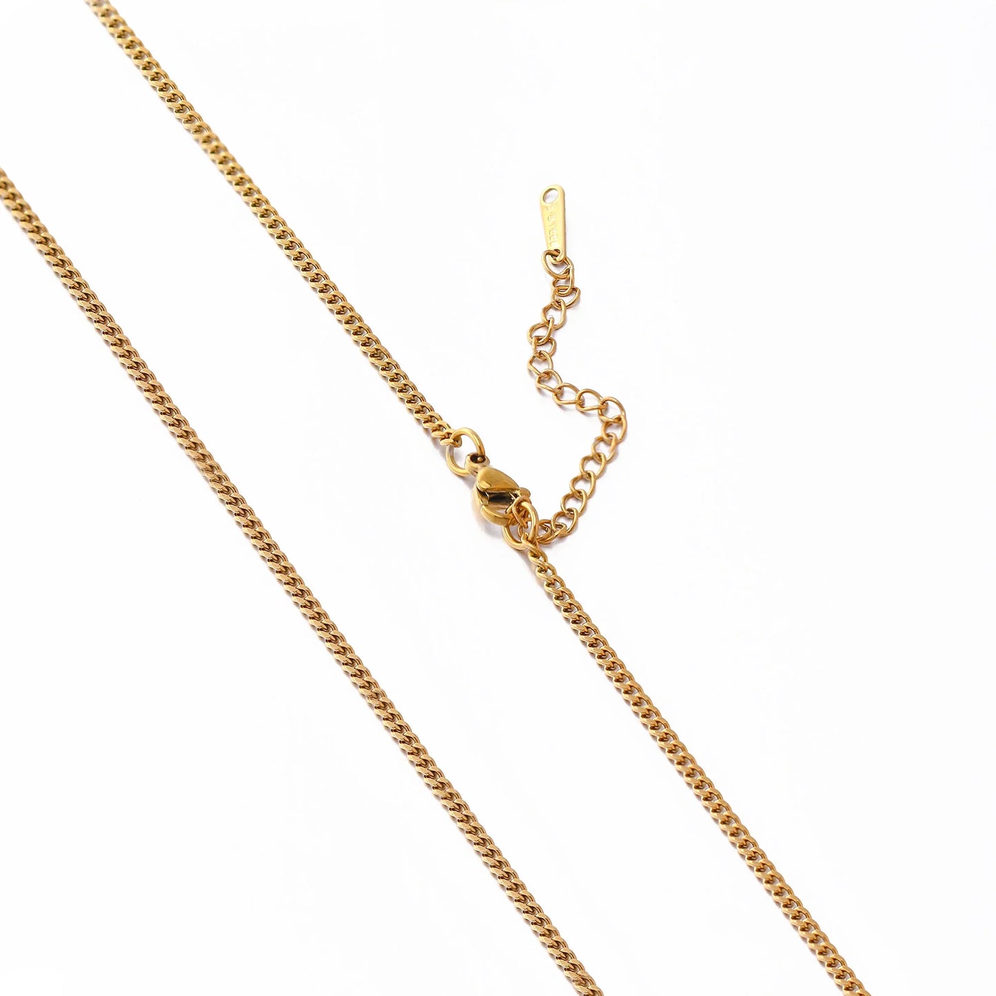5Pcs/Lot Stainless Steel Bead Rope Link/Cuban/Paperclip Links Snake Chain Necklace Diy Women Jewelry 18K Gold Color Neck Chains