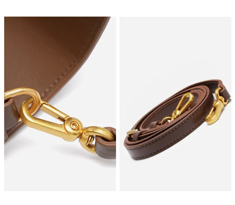 Women Genuine Leather Shoulder Bag Female Fashion Handbag Totes Small Underarm Bag Casual Daybag Mini Purse -KG1313