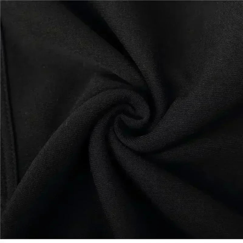 Unisex Oversized One Piece Hooded Sweatshirt Men Women Skull Print Streetwear Casual Pullover Sweater Fashion Spring Autumn New
