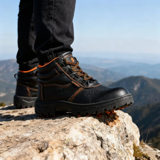 Comfortable Waterproof Safety Work Shoes For Men Steel Toe Office Boots Shoes Indestructible Construction Male Cheap Boots