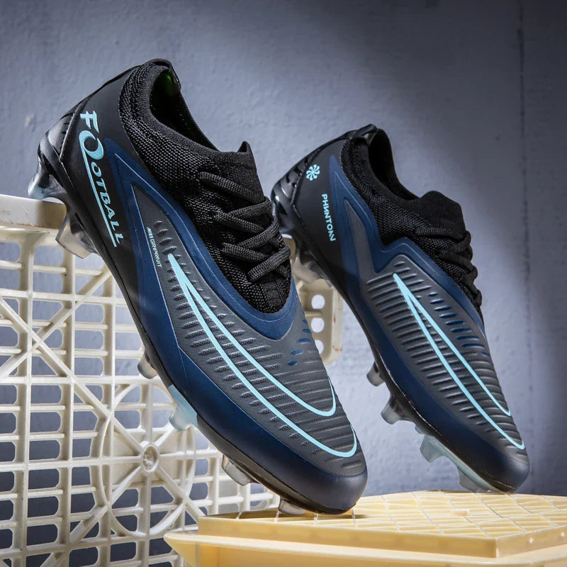 New Men Football Boots Ankle Professional Non-Slip TF/FG Soccer Shoes Boys Sneakers Match Comfortable Sports Shoes Unisex