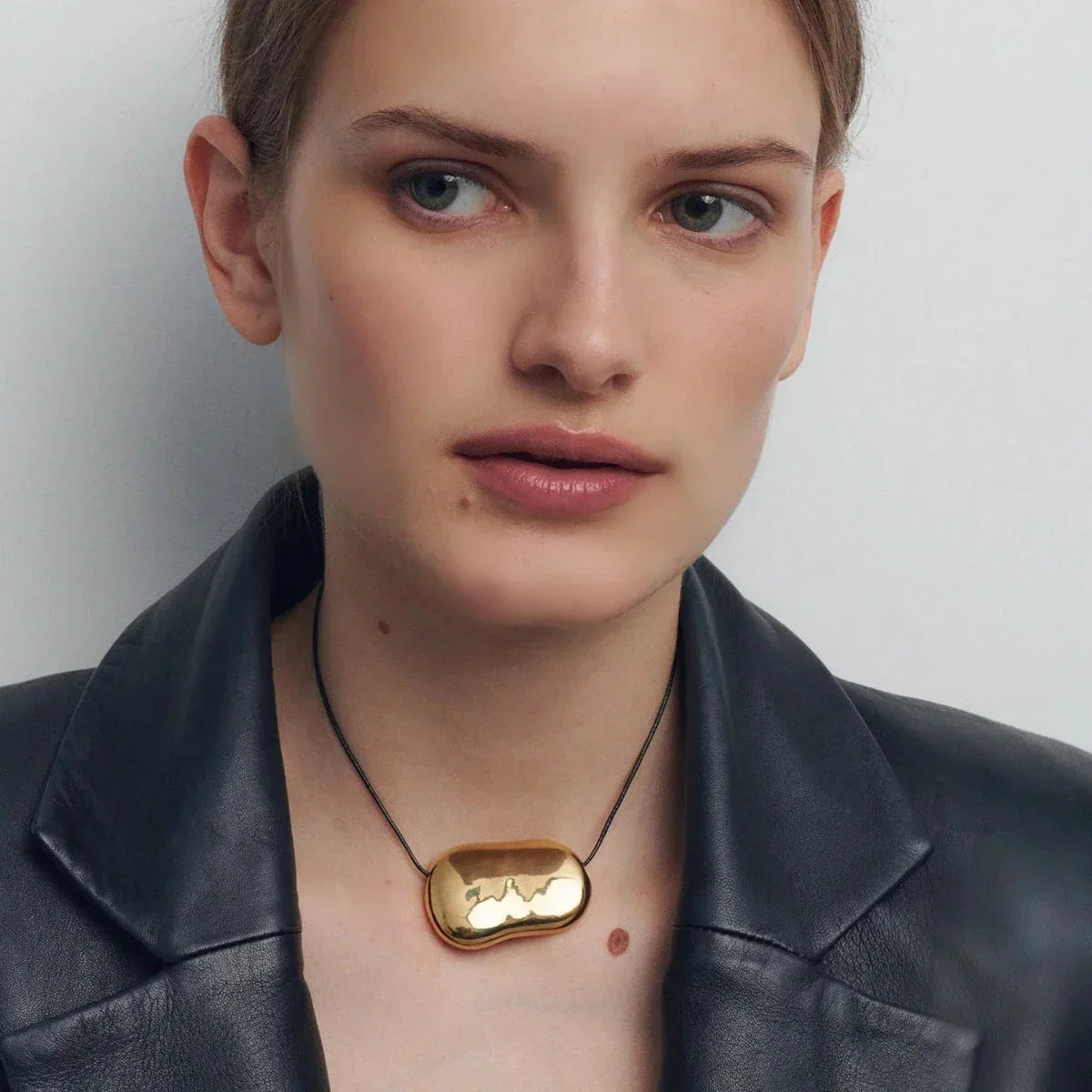 Waterproof Stainless Steel Micro Trend Cord Necklaces Women Statement Metal 18K Gold Plated Trendy 2024 Jewelry collares