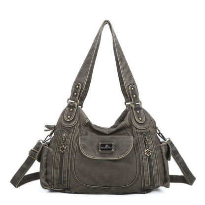 Women Handhag Designers Luxury Hand bags Fashion Women Plaid Shoulder Bags Female Top-handle Bags Large Purse Hobos