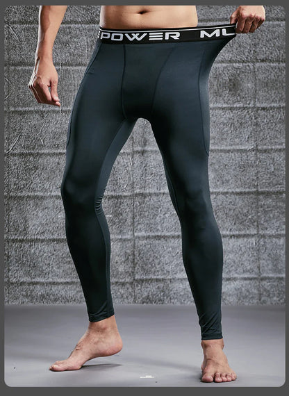 Gym Mens Fitness Running Sport Pants Athletics Tight Leggings Joggings Skinny Yoga Compression Trousers Sweatpants Dry Fit
