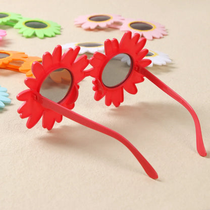 Sunglasses Little Daisy Shape Sun Glasses Funny Party Decorative Eyeglasses Plastic Gathering Picnic Photography Props