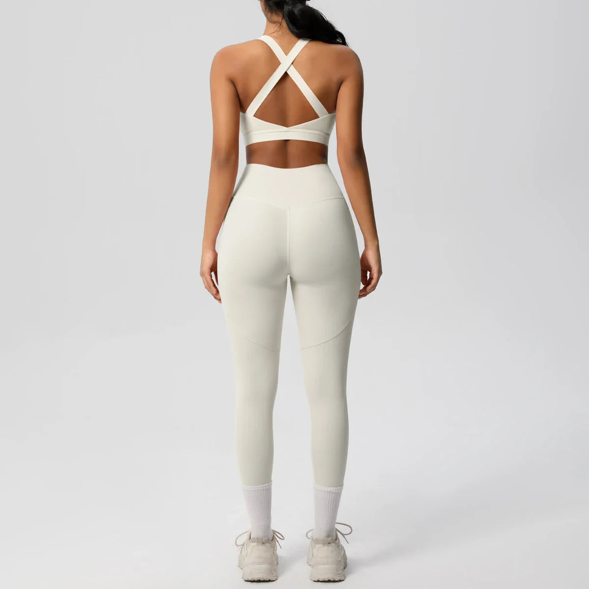 Yoga Suit Sports Set Womens Sportswear Sports women's yoga bra  Tummy Control Slimming Booty Leggings Women's tracksuit