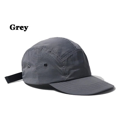 Fashion Adjustable Hat 5 Panel Cap Quick Dry Cap Snapback Hats Unisex Baseball Caps Sun Hats