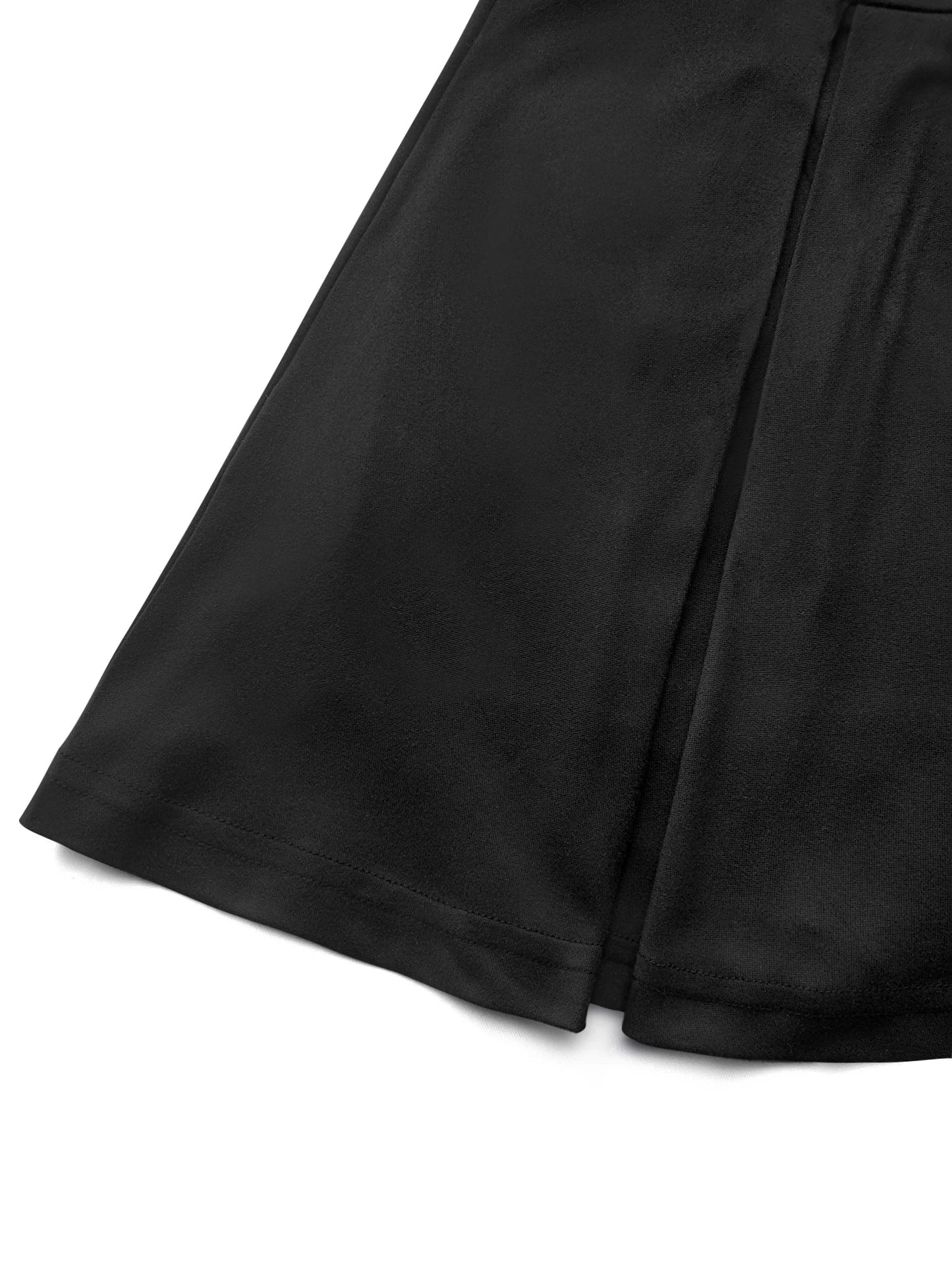 Professional Athletic Skort for Women High Waist Pleated Tear-Resistant Sweat-Wicking with Lining Anti-Wear for Outdoor Training