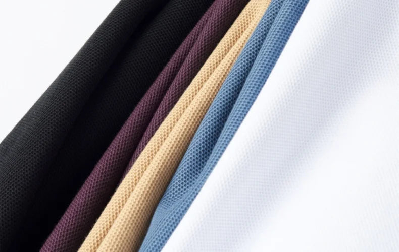 100% pure cotton fashion luxury brand pony embroidered comfortable POLO shirt for summer mens new striped exquisite short sleeve