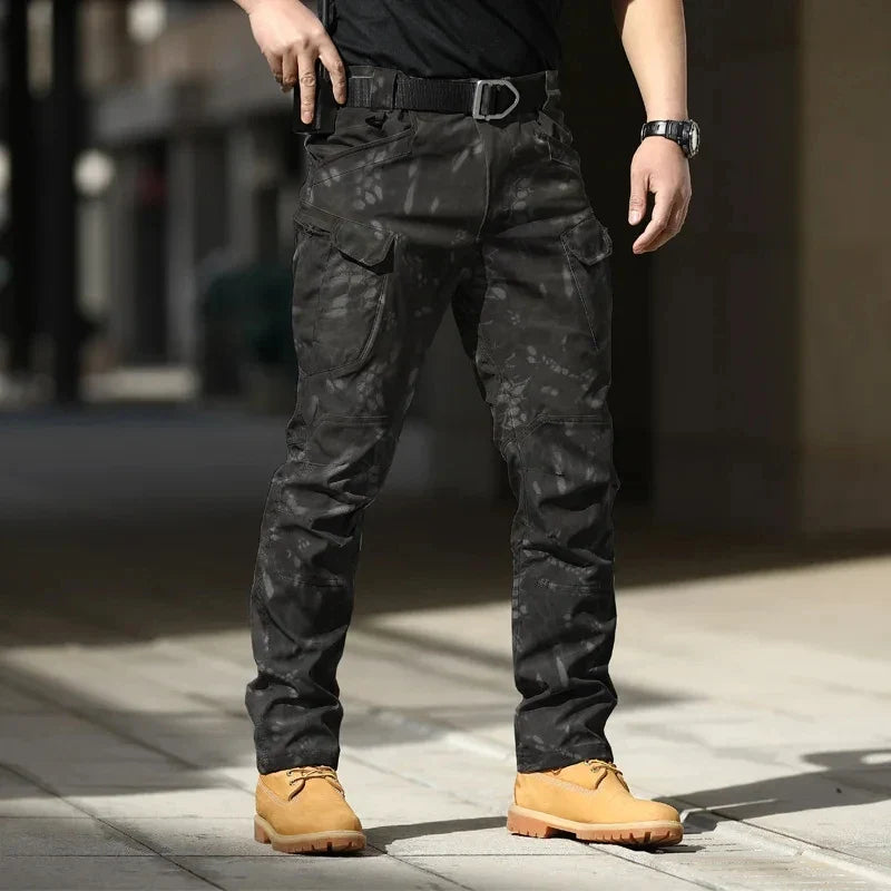 City Tactical Cargo Pants Classic Outdoor Hiking Trekking Army Tactical Joggers Pant Camouflage Military Multi Pocket Trousers ﻿
