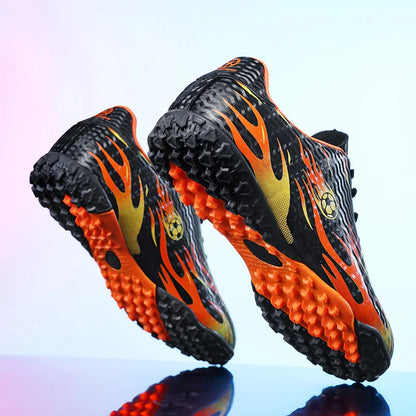 New Kid Match Boys Professional Football Boots Sneakers Soccer Shoes Comfortable Outdoor Match Non-Slip Sports Shoes Unisex
