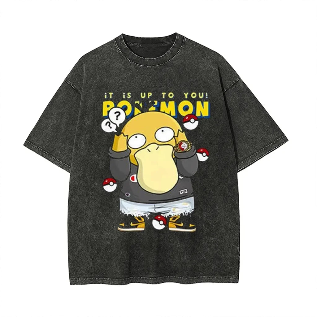 T Shirt Man Women Y2k Oversized Anime Short Sleeve Tee Summer 2026 Streetwear Casual Tops
