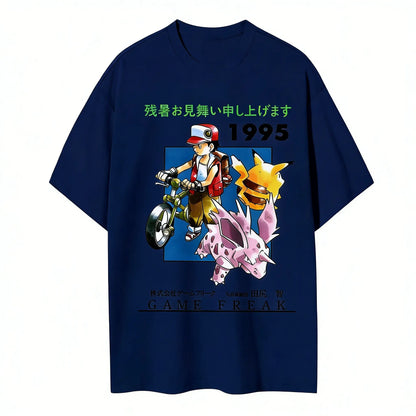 Anime Graphic T Shirt Man Women Casual Cotton Short Sleeve Tee Top Y2k Streetwear Print Clothing
