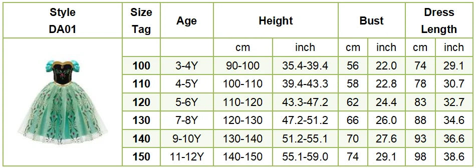 Children Princess Fancy Costume Girls New Rapunzel Anna Dress Kids Christmas Cosplay Belle Aurora Sofia Birthday Party Clothes