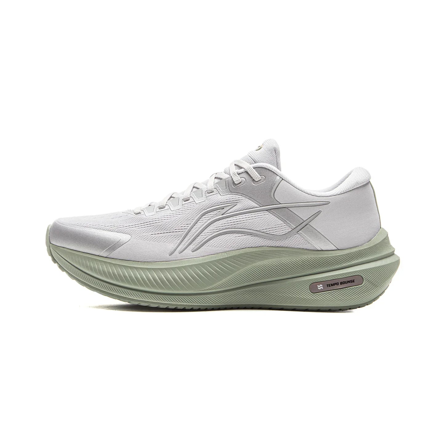Tênis de Corrida Masculino Li-Ning YUEYING 5 Otimizado com Amortecimento e Bico Largo TEMPO BOUNSE Reflexivo LiNing ARHV015 ARHW003