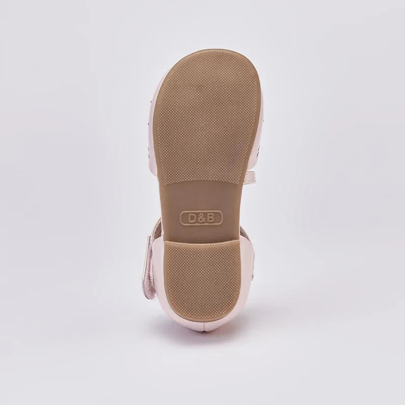 Baby Girls Sandals Summer Lovely Leather Shoes Children's Sweet Pink Princess Shoes Party Outdoor Cool DB2252222
