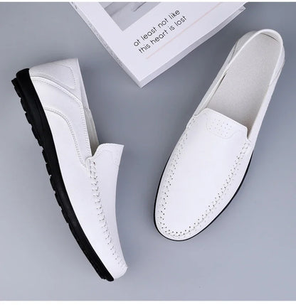 2025 shoes men's lazy one-pedal spot solid color men's shoes summer men shoes British cross-border large-size casual