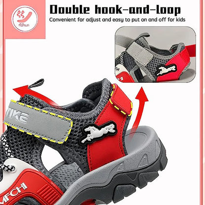 Kids Boys Girls Sports Sandal Summer  Outdoor  Athletic Water Shoes  Child Pool Beach Sneakers Slip Resistant