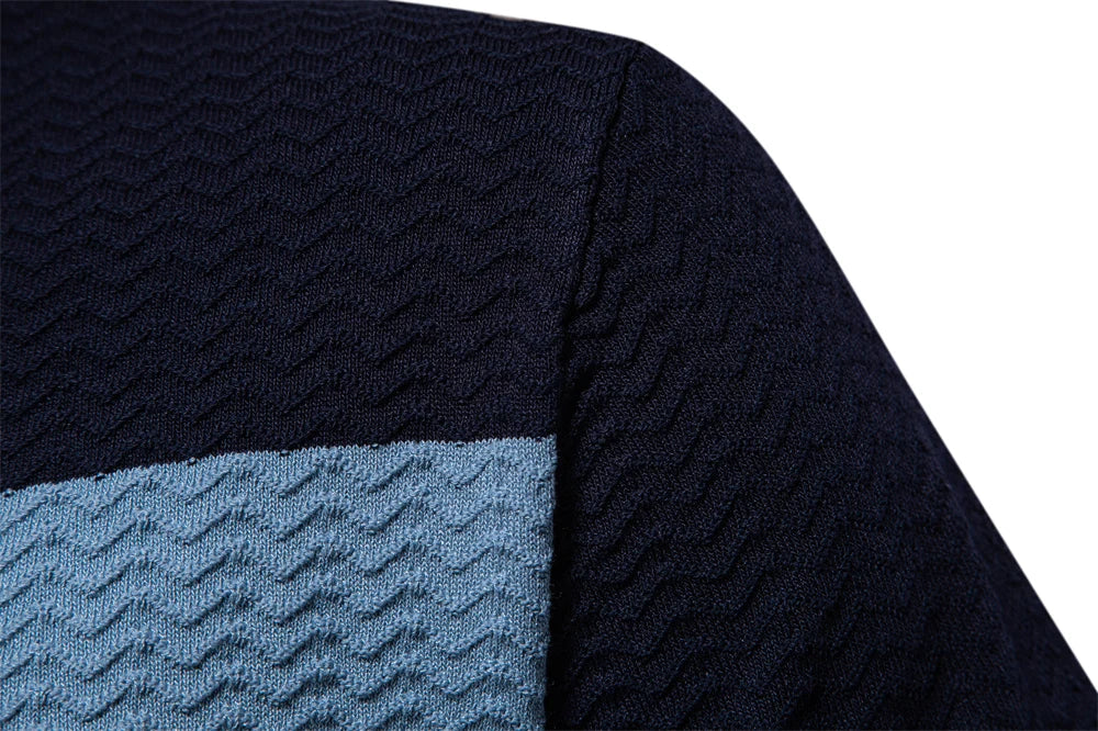 2024 New Summer Textured Ribbed Knit Polo Shirt for Men Short Sleeve Breathable and Cool Mens Polo Shirts