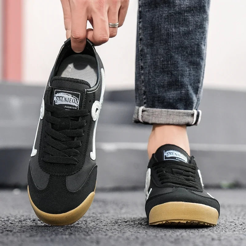 Men Casual Shoes Men Fashion Lightweight Cloth Running Sneakers Outdoor Comfortable Walking Sport Shoes Breathable Jogging Shoes