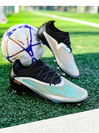 New 2026 Men Soccer Shoes Kids Cleats Grass Adult Professional Football Boots Ultralight Non-Slip Boys Training Soccer Boot