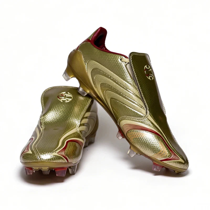 F50+ Professional Mens Soccer Shoes Training Non-Slip Turf Soccer Cleats Boys TF/FG Football Sneakers Man Chuteira Campo 39-45