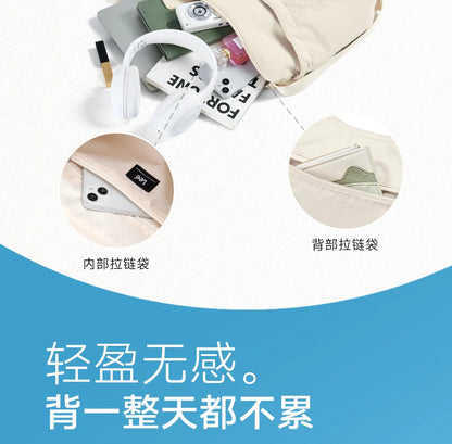 Large Capacity Light Ladies Crossbody Bag Waterproof Casual Shoulder Bag Women Daily Outdoor Travel Shopping Dumpling Bag