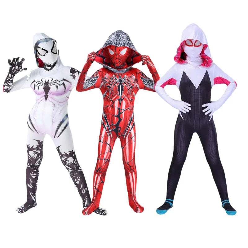 Unisex Halloween Kids Costumes Superhero Animal Cosplay Breathable Safe Material Party Dress-Up Outfits for Boy Girl Toddler