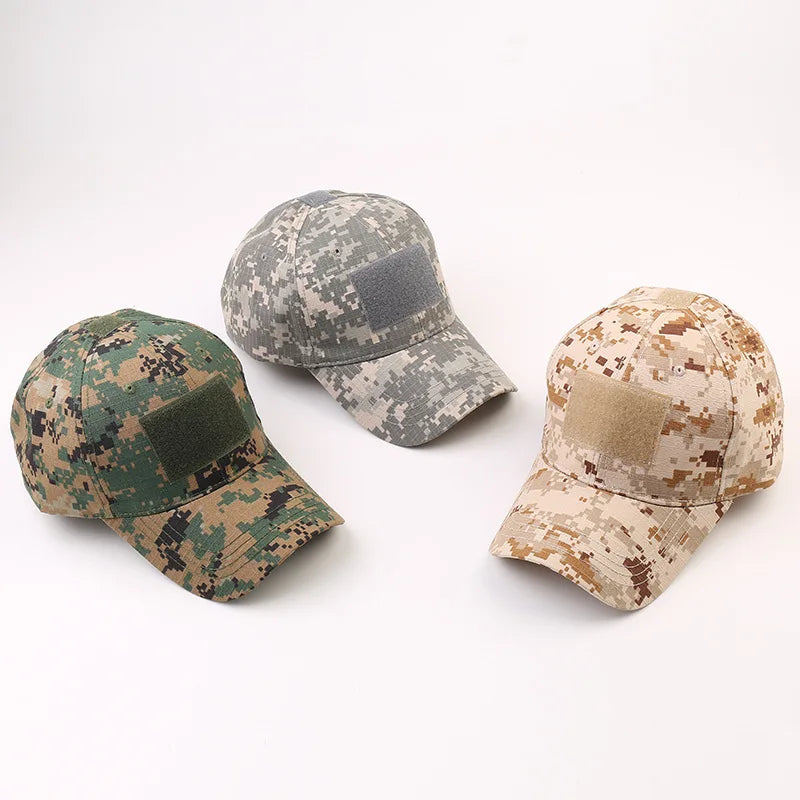 Outdoor camouflage hat Baseball hat Hunting hat Sports hat Bicycle hat Men Women Adult hat Duck tongue hat