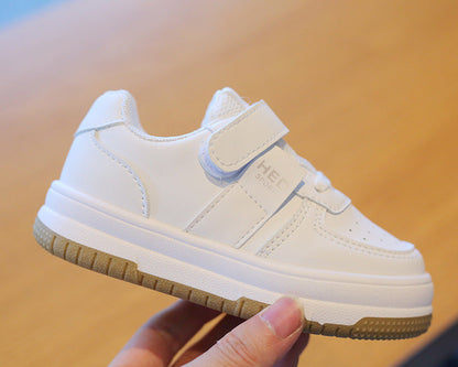 Children's Casual Sneakers 2024 New Comfortable Single Shoes Baby Boys Girls Toddler Small White Shoes Tenis Sports Board Shoes
